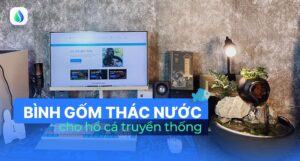 binh gom thac nuoc cung be ca truyen thong