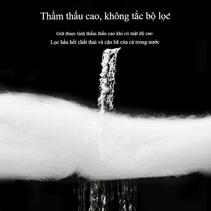 Bông Lọc Bể Cá Cashmere VOONLINE Siêu Dày – Thấm Nước Nhanh, Không Tắc, Sạch Lâu - Nota Shop VN 6 Bông Lọc Bể Cá Cashmere VOONLINE Siêu Dày – Thấm Nước Nhanh, Không Tắc, Sạch Lâu – Nota Shop VN