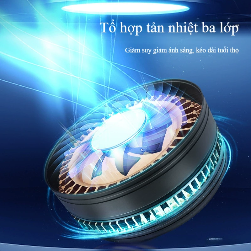 Đèn LED Thủy Sinh 360° Yikeda – Đèn Ống Full Spectrum Siêu Mỏng Cho Bể Cá – Nota Shop VN