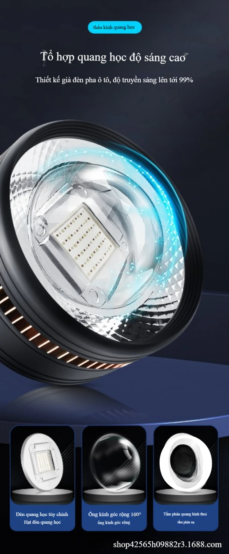Đèn LED Thủy Sinh 360° Yikeda – Đèn Ống Full Spectrum Siêu Mỏng Cho Bể Cá – Nota Shop VN