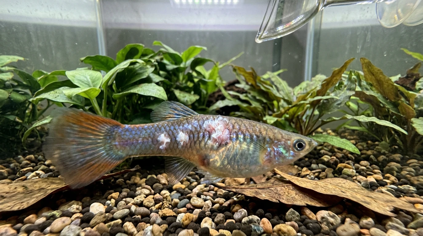 Nhỏ xanh methylen vào bể cá có sao không: Hướng dẫn an toàn và hiệ 5 Lọ dung dịch xanh methylen đặt cạnh bể cá thủy sinh tại nhà để xử lý nấm và vi khuẩn